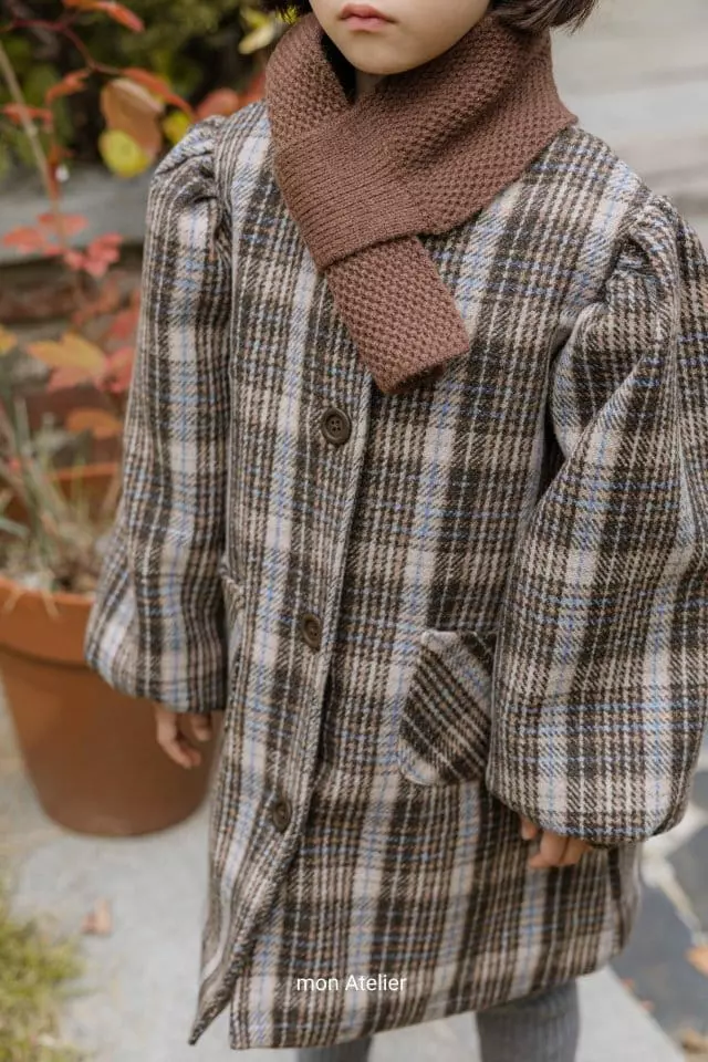 Mon Atelier - Korean Children Fashion - #littlefashionista - Ring Muffler - 11