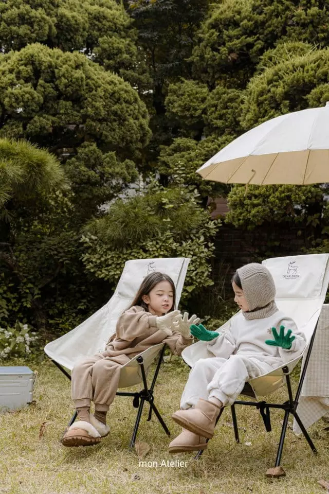 Mon Atelier - Korean Children Fashion - #magicofchildhood - Star Fleece Set - 10