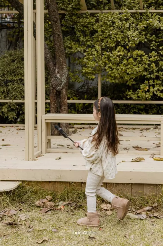 Mon Atelier - Korean Children Fashion - #magicofchildhood - Two Button Leggings - 3