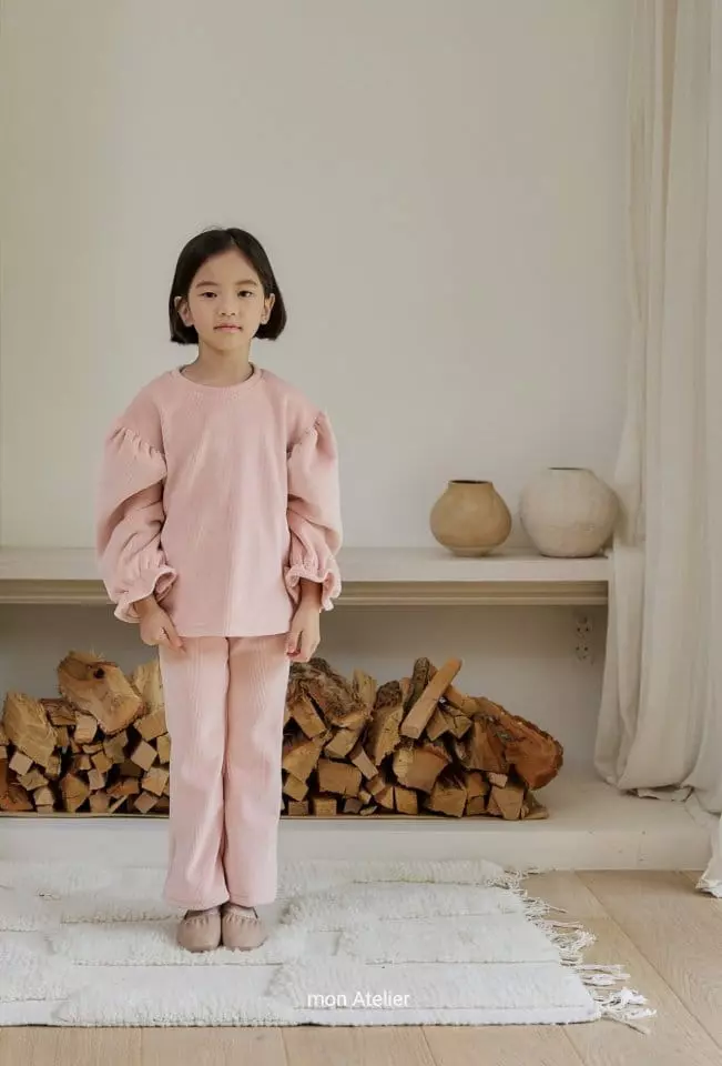 Mon Atelier - Korean Children Fashion - #minifashionista - Veloure Set - 10