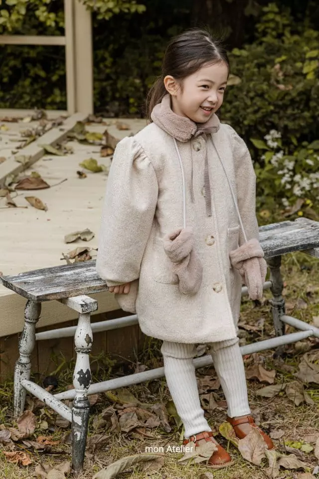 Mon Atelier - Korean Children Fashion - #magicofchildhood - Two Button Leggings - 4