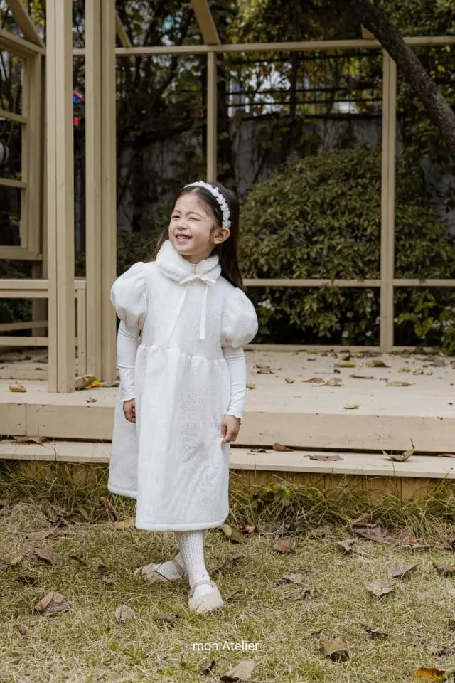Mon Atelier - Korean Children Fashion - #minifashionista - Mink Muffler - 3