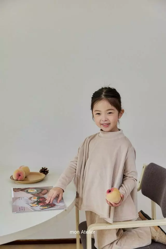 Mon Atelier - Korean Children Fashion - #prettylittlegirls - Mon Blan Tee - 5