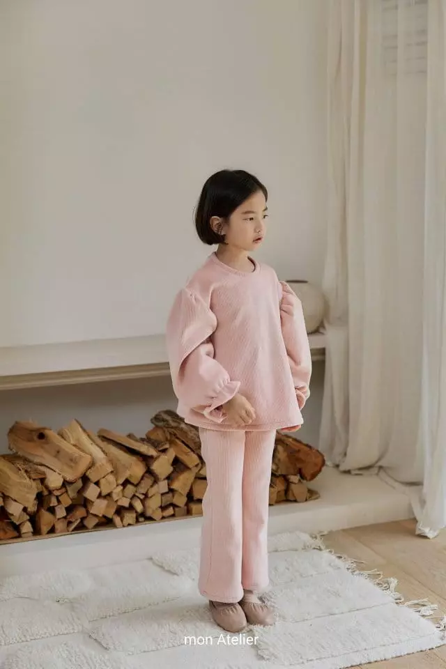 Mon Atelier - Korean Children Fashion - #prettylittlegirls - Veloure Set - 11