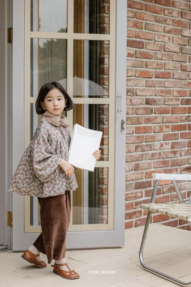 Mon Atelier - Korean Children Fashion - #stylishchildhood - Mare Blouse - 7