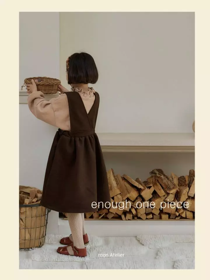 Mon Atelier - Korean Children Fashion - #stylishchildhood - Enough One-piece