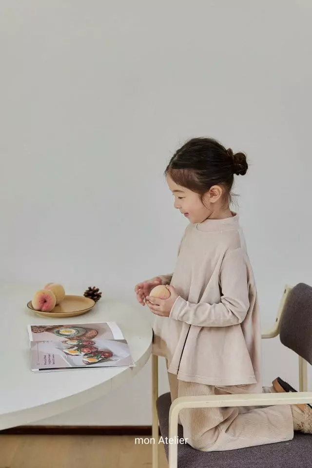 Mon Atelier - Korean Children Fashion - #todddlerfashion - Mon Blan Tee - 6