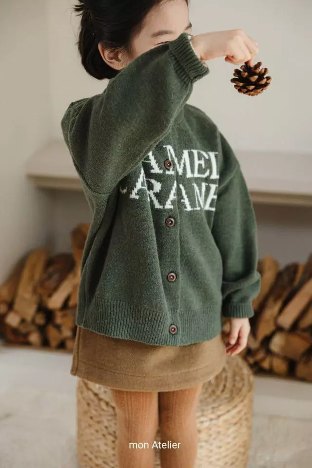 Mon Atelier - Korean Children Fashion - #prettylittlegirls - Camel Cardigan - 4