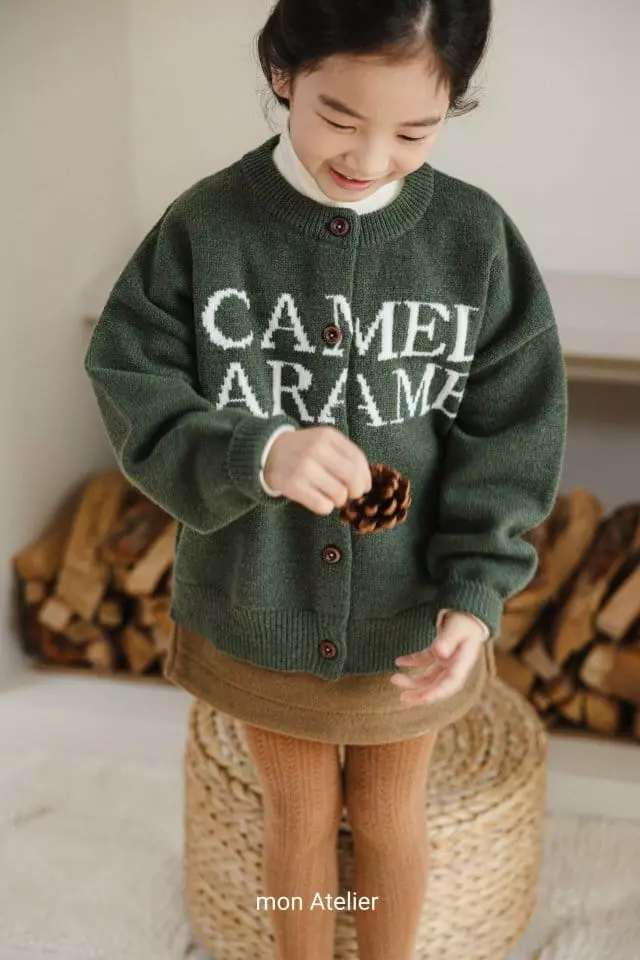 Mon Atelier - Korean Children Fashion - #toddlerclothing - Camel Cardigan - 5