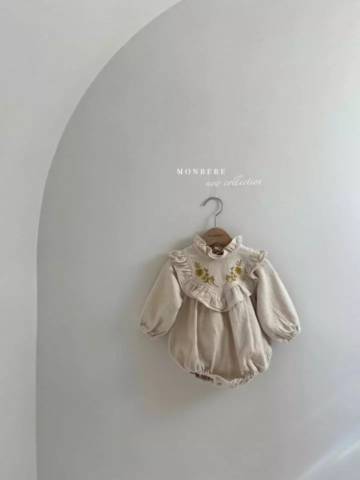 Monbebe - Korean Baby Fashion - #babygirlfashion - Cloi Bodysuit - 5