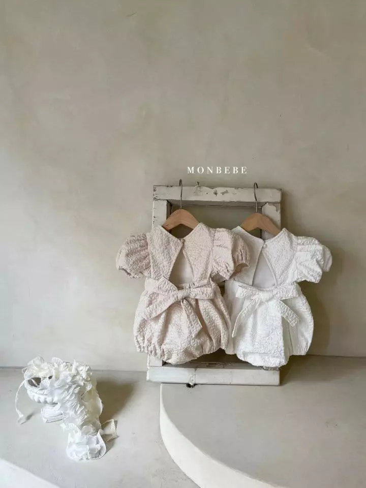 Monbebe - Korean Baby Fashion - #babyoninstagram - Sesil Bonding Bodysuit - 2