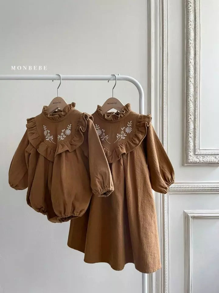Monbebe - Korean Baby Fashion - #babyoutfit - Cloi Bodysuit - 9