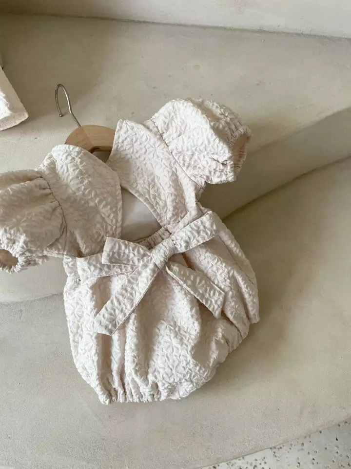 Monbebe - Korean Baby Fashion - #babyoutfit - Sesil Bonding Bodysuit - 5