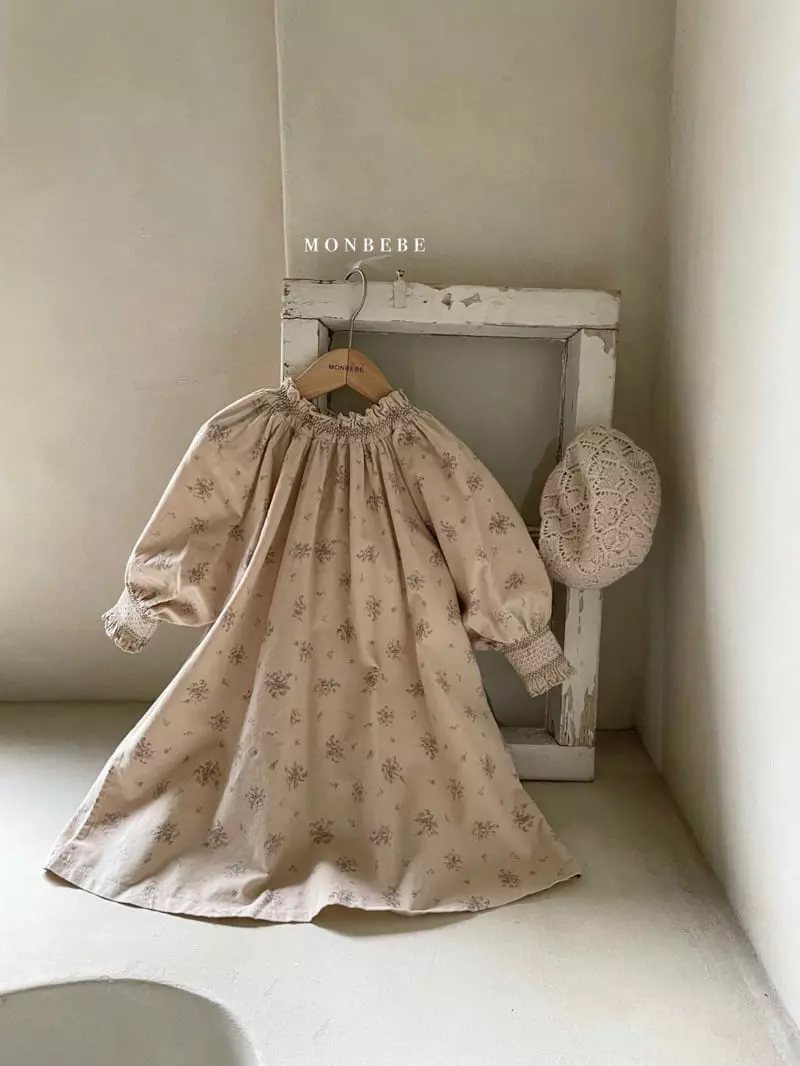 Monbebe - Korean Children Fashion - #childofig - Lubi Smocked One-piece - 7