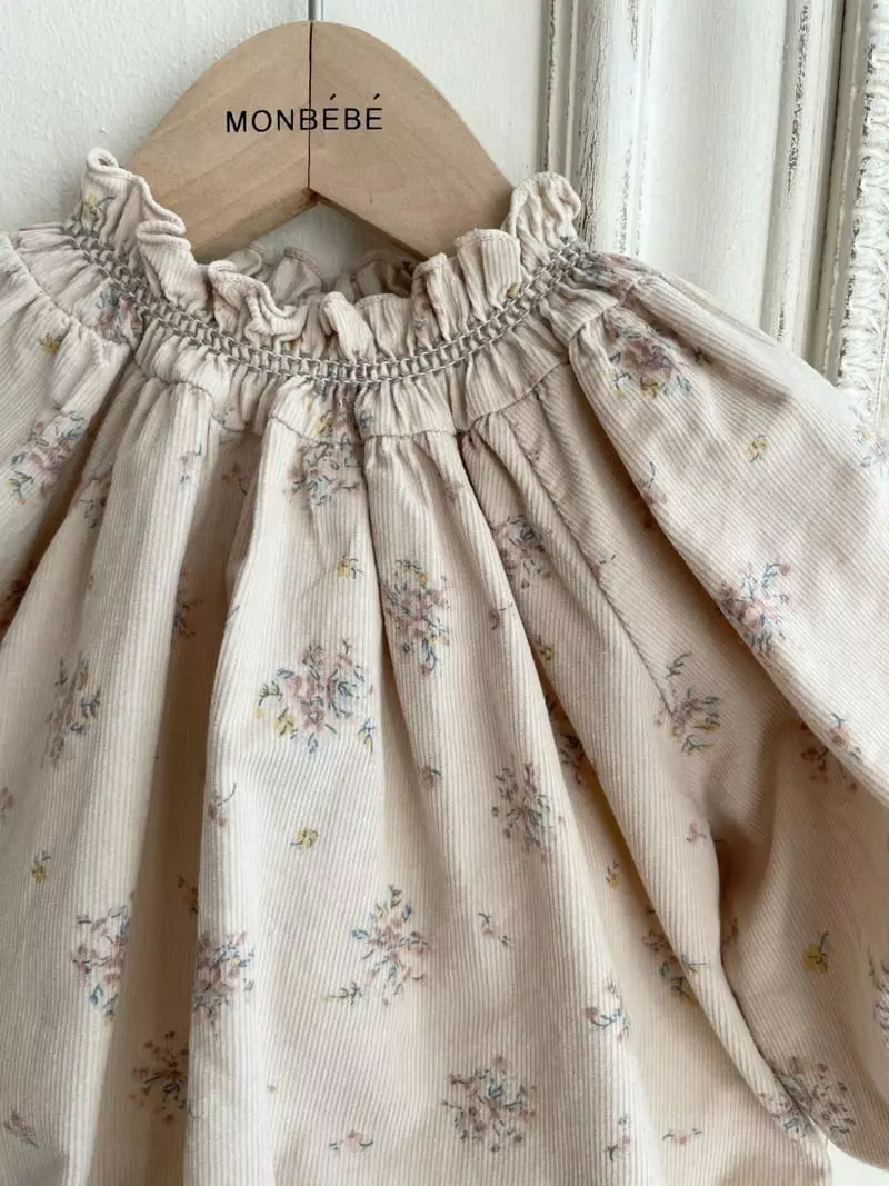 Monbebe - Korean Children Fashion - #stylishchildhood - Lubi Smocked One-piece - 6