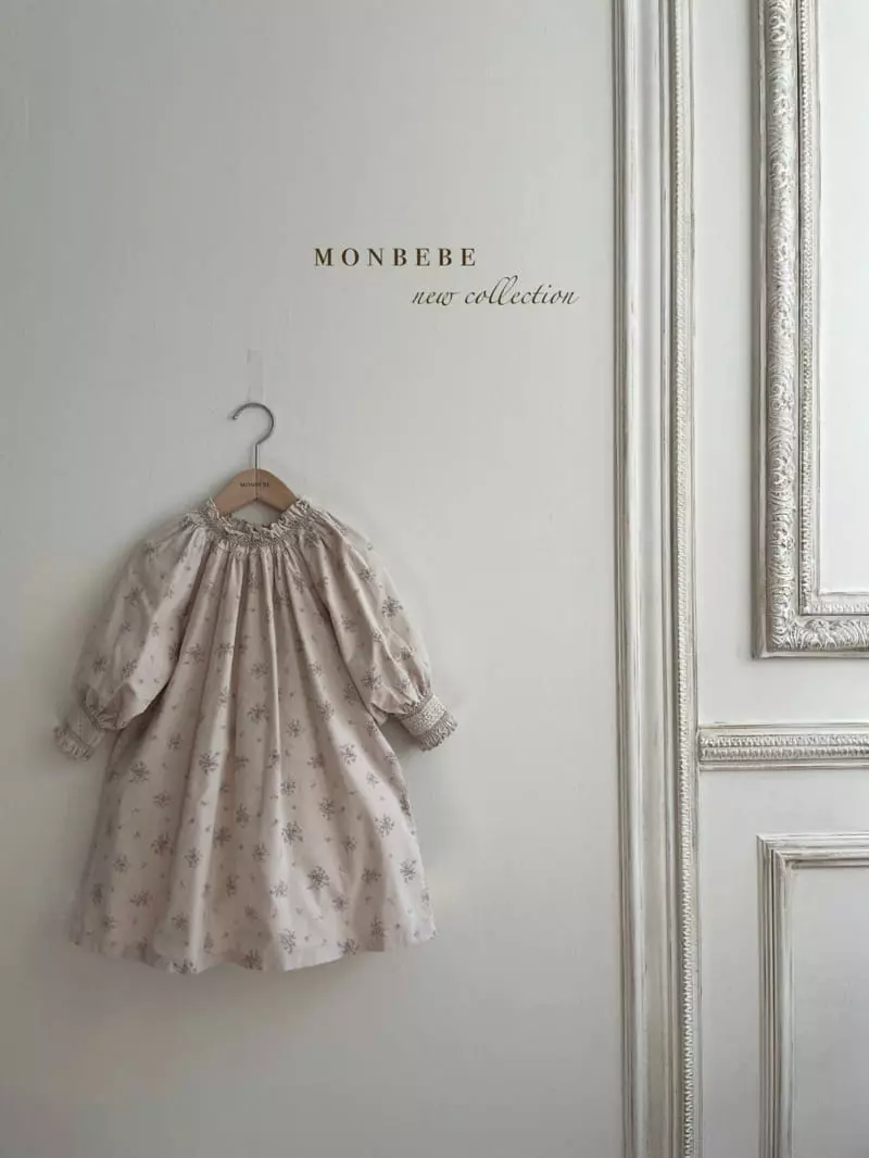 Monbebe - Korean Children Fashion - #prettylittlegirls - Lubi Smocked One-piece - 4