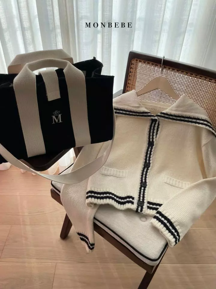 Monbebe - Korean Women Fashion - #momslook - Mom Sailor Knit Cardigan - 7