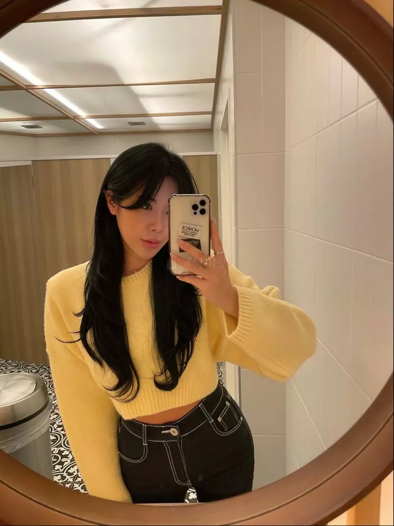 Monroe - Korean Women Fashion - #restrostyle - Back Ribbon Knit Tee - 6