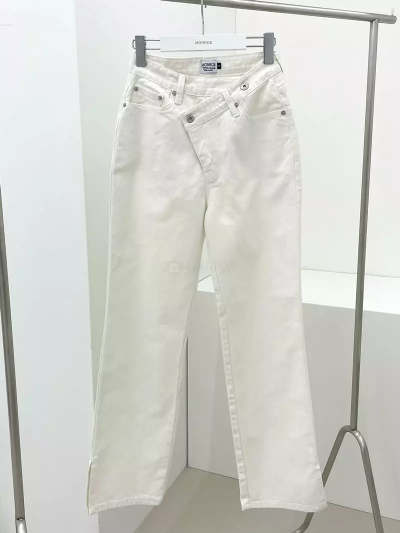 Monroe - Korean Women Fashion - #womensfashion - White Pants
