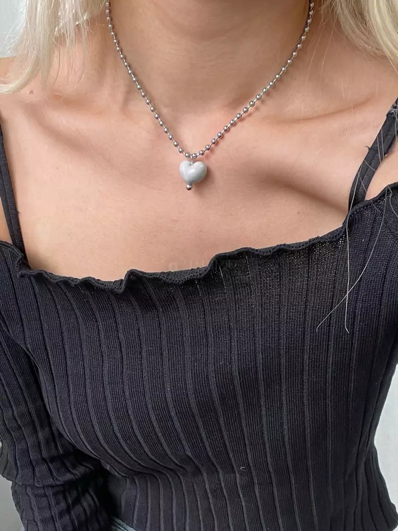 Mood - Korean Women Fashion - #momslook - A4023 Necklace