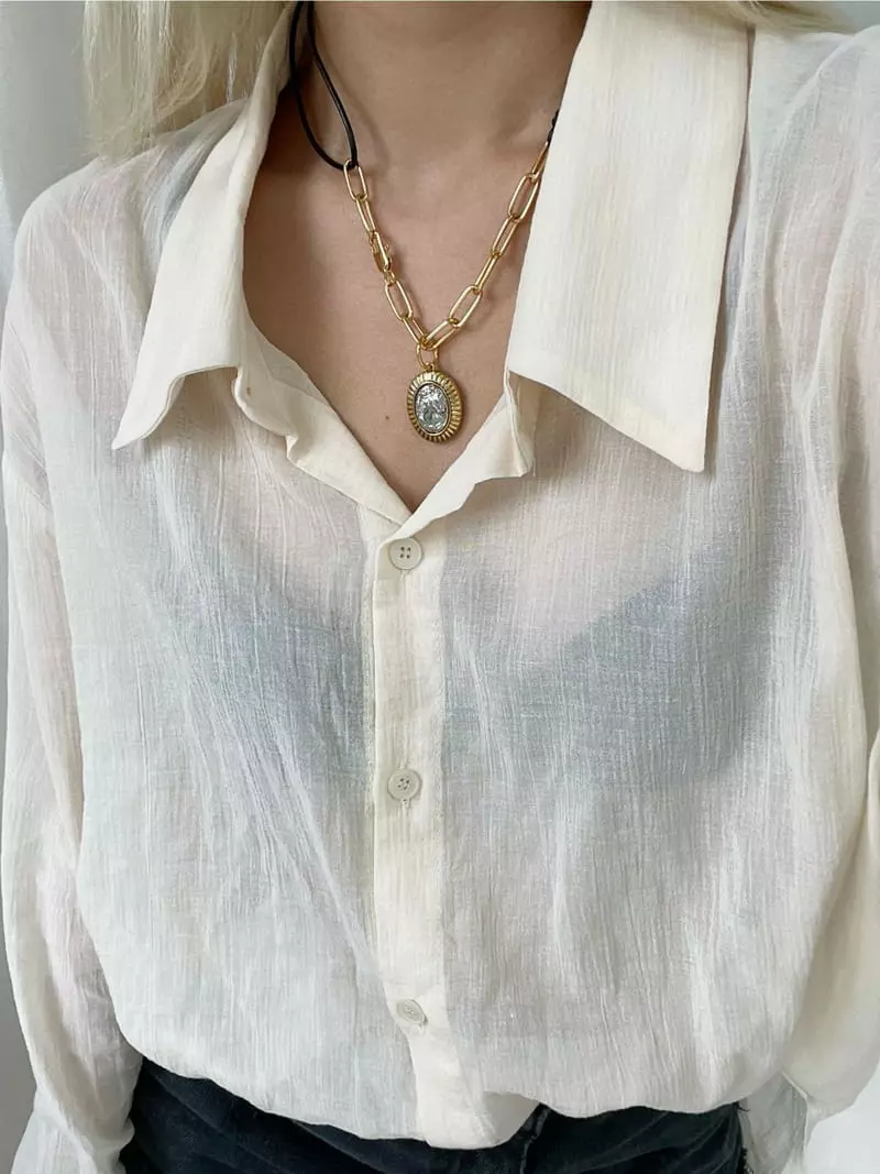 Mood - Korean Women Fashion - #momslook - A4007 Necklace