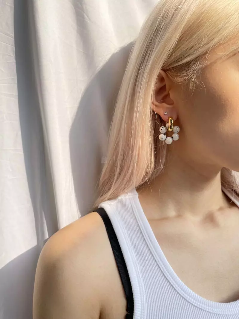 Mood - Korean Women Fashion - #momslook - A3922 Earring