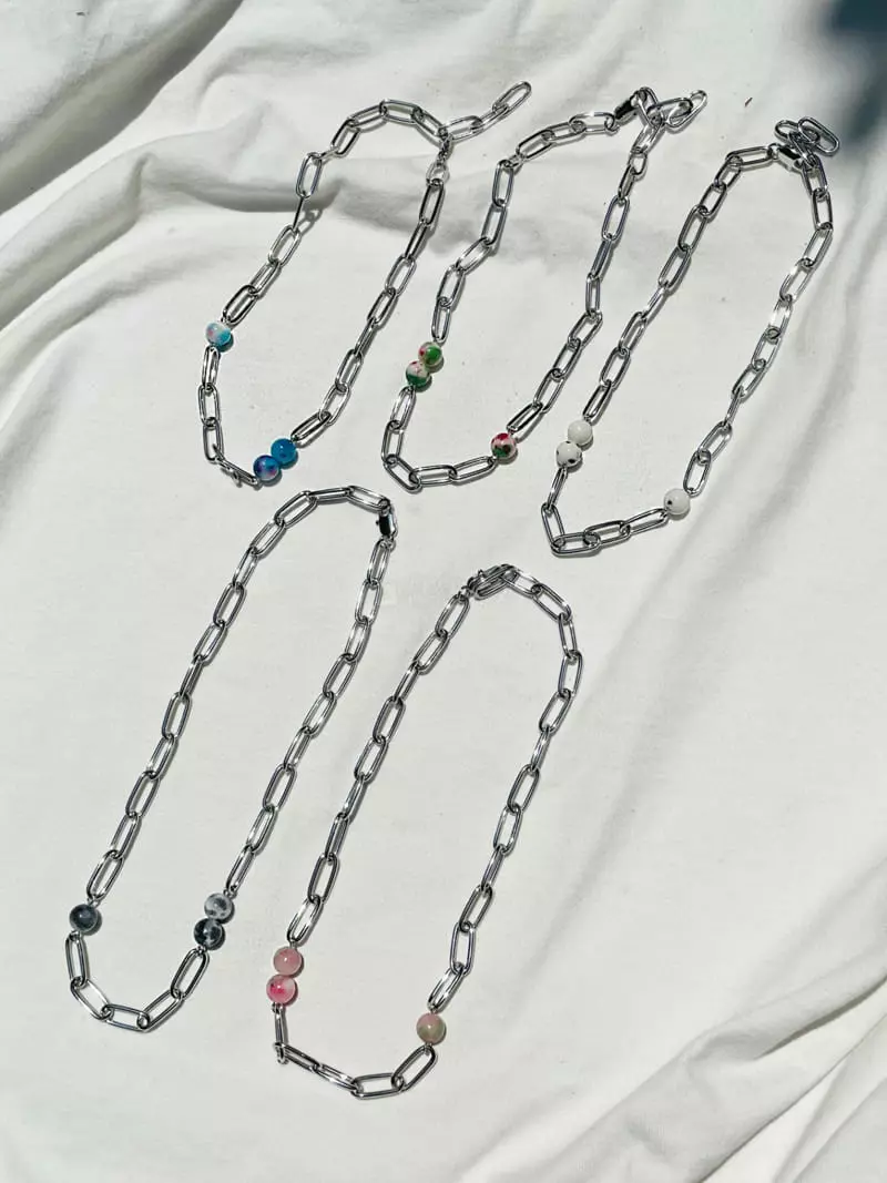 Mood - Korean Women Fashion - #restrostyle - A3918 Necklace - 2
