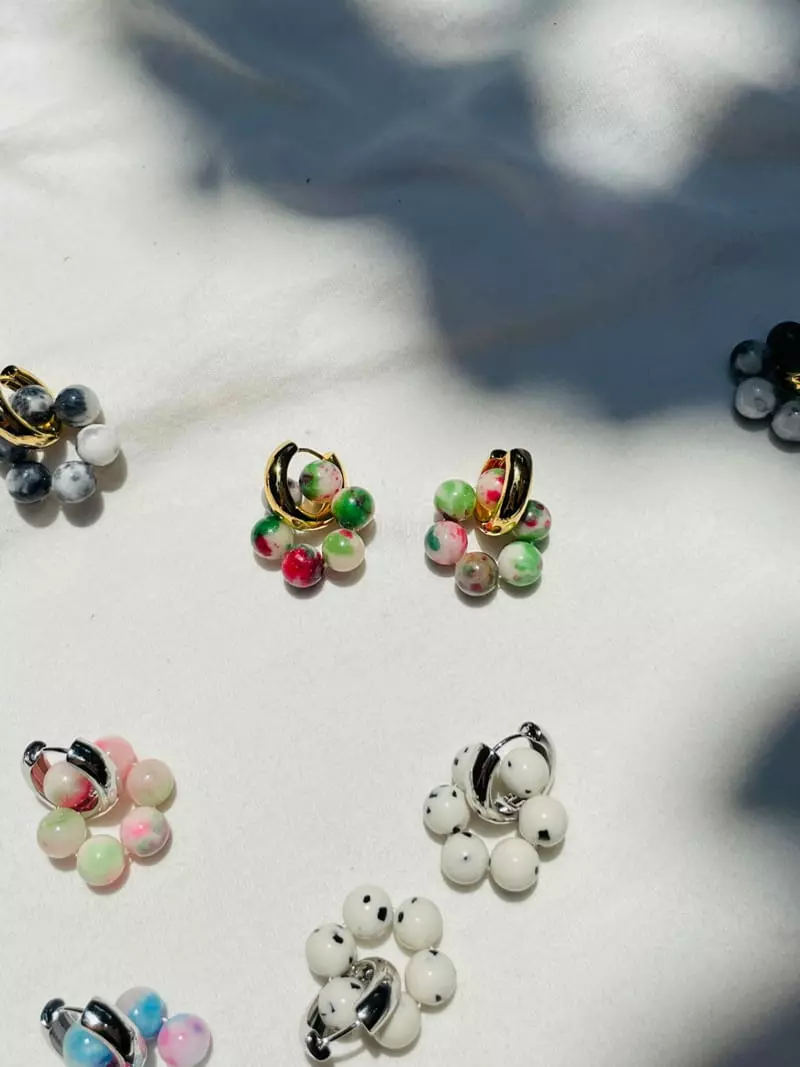 Mood - Korean Women Fashion - #vintageinspired - A3922 Earring - 3