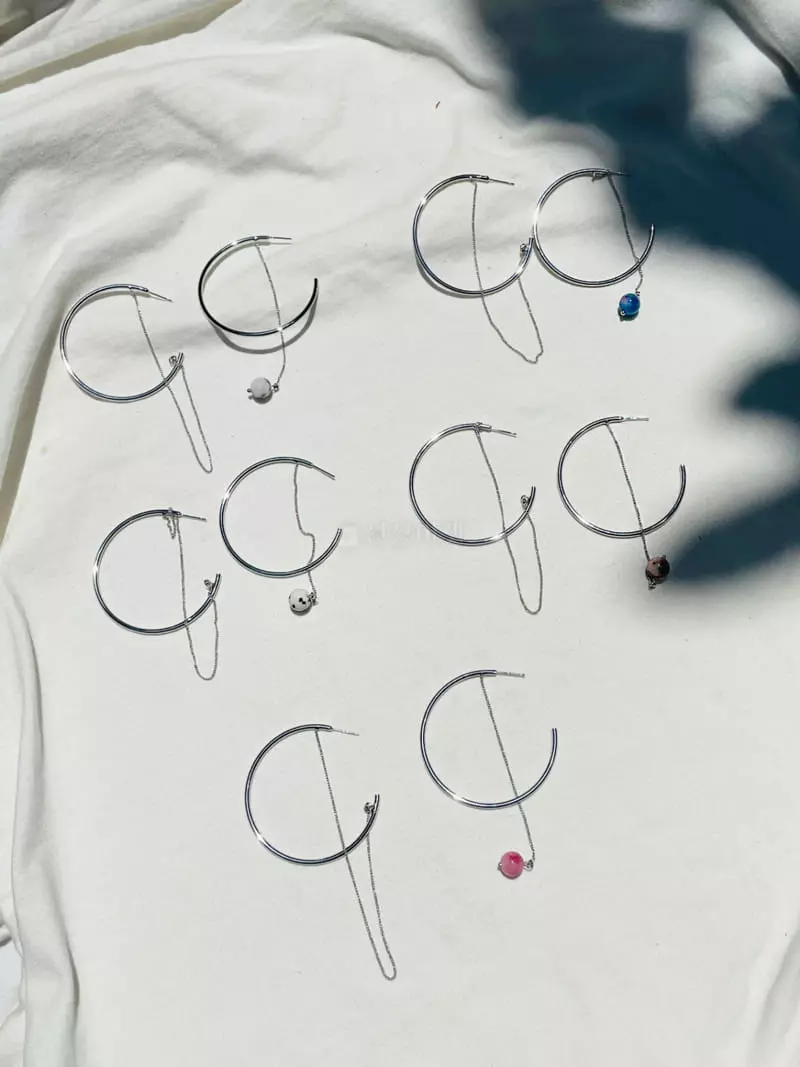 Mood - Korean Women Fashion - #vintageinspired - A3921 Earring - 2