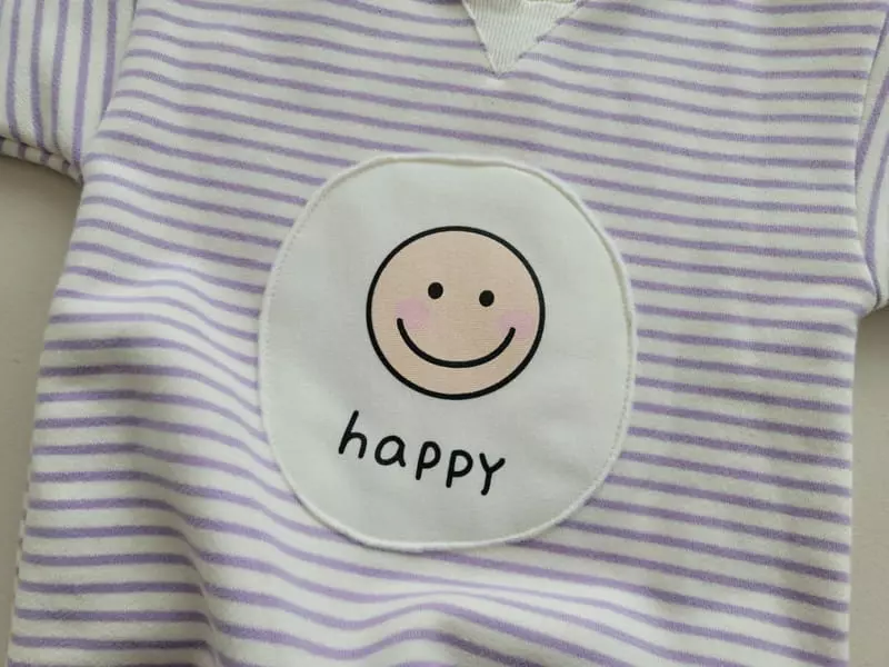 Moran - Korean Baby Fashion - #babyboutique - Bebe Happy Bodysuit Set - 10