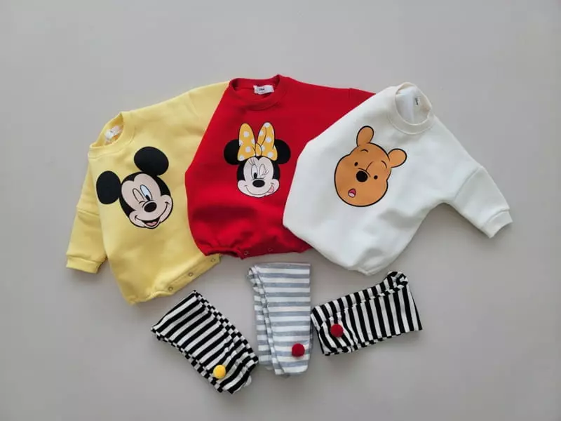 Moran - Korean Baby Fashion - #babygirlfashion - Bebe Friends Set