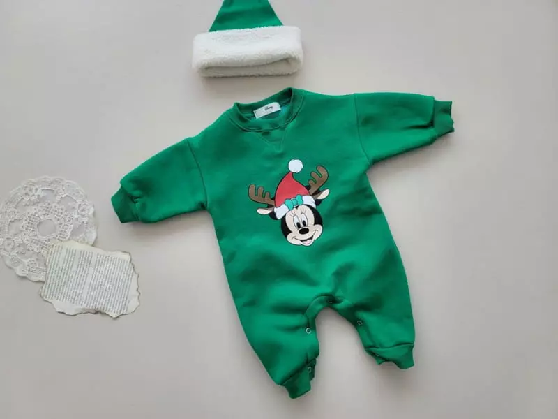 Moran - Korean Baby Fashion - #babyoutfit - Bebe Rudolf Bodysuit Set - 7