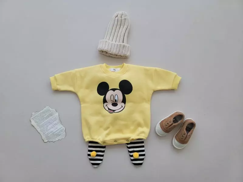 Moran - Korean Baby Fashion - #babyoutfit - Bebe Friends Set - 5
