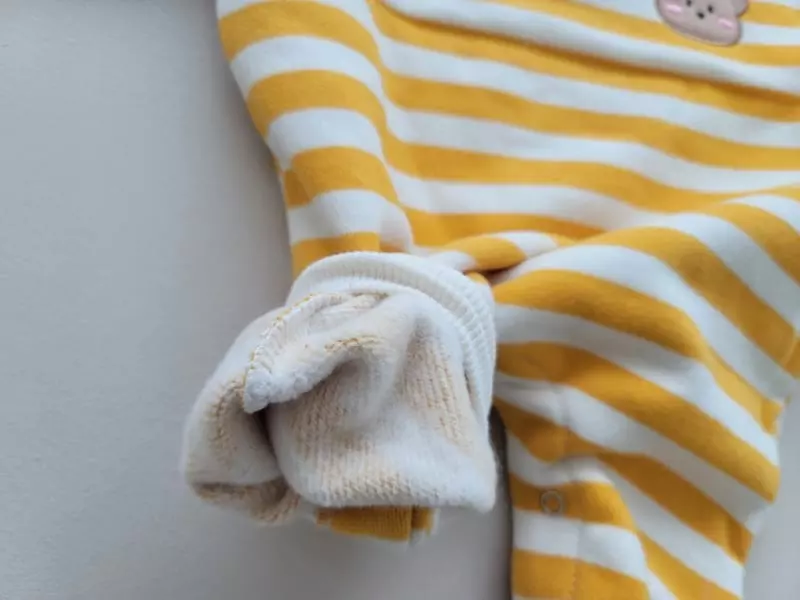 Moran - Korean Baby Fashion - #babywear - Bebe Fleece Bear Bodysuit Set - 5