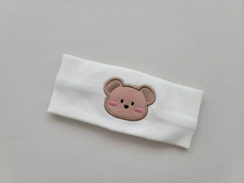 Moran - Korean Baby Fashion - #onlinebabyboutique - Bebe Fleece Bear Bodysuit Set - 6