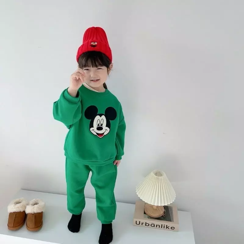 Moran - Korean Children Fashion - #designkidswear - Mas Mickey Top Bottom Set