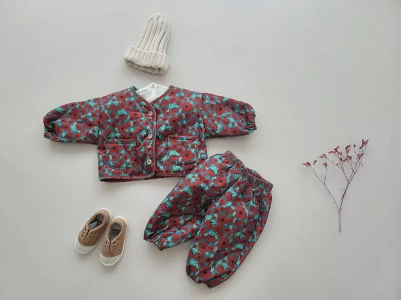 Moran - Korean Children Fashion - #discoveringself - Gogo Top Bottom Set