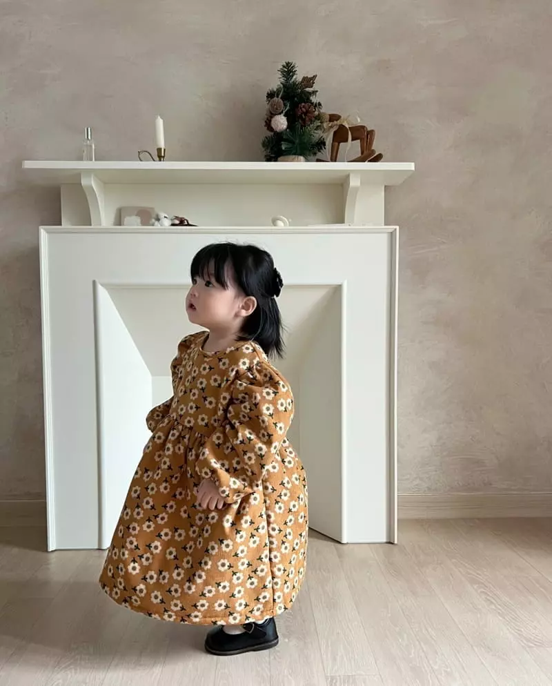 Moran - Korean Children Fashion - #fashionkids - Egg Flower One-piece - 3
