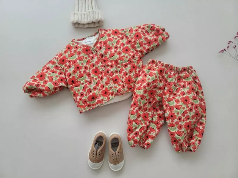 Moran - Korean Children Fashion - #kidsshorts - Gogo Top Bottom Set - 3