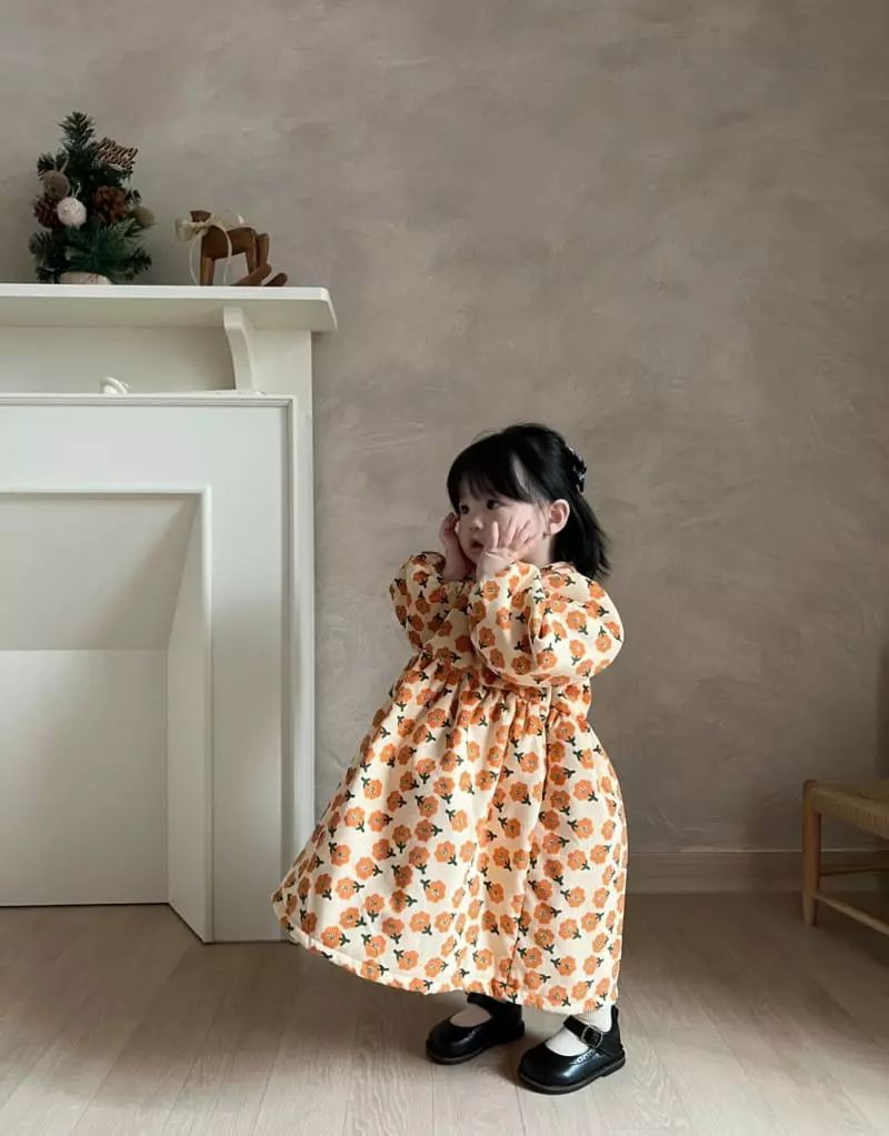 Moran - Korean Children Fashion - #magicofchildhood - Egg Flower One-piece - 9