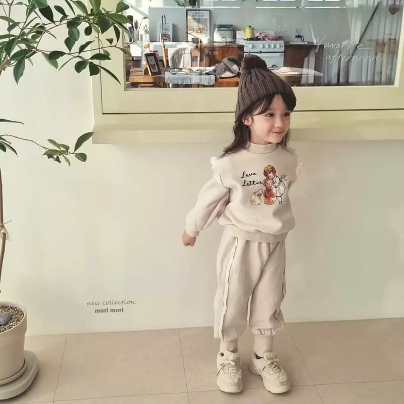 Mori Mori - Korean Children Fashion - #childofig - Lace Line Pants