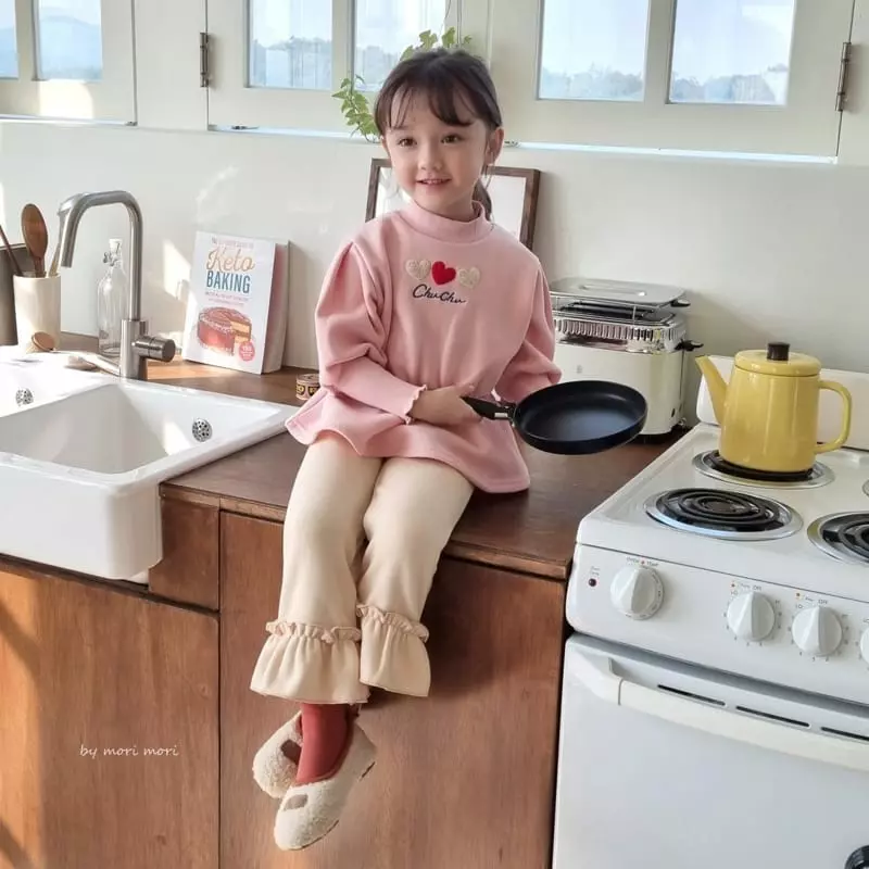 Mori Mori - Korean Children Fashion - #designkidswear - Heart Bon Tee - 6