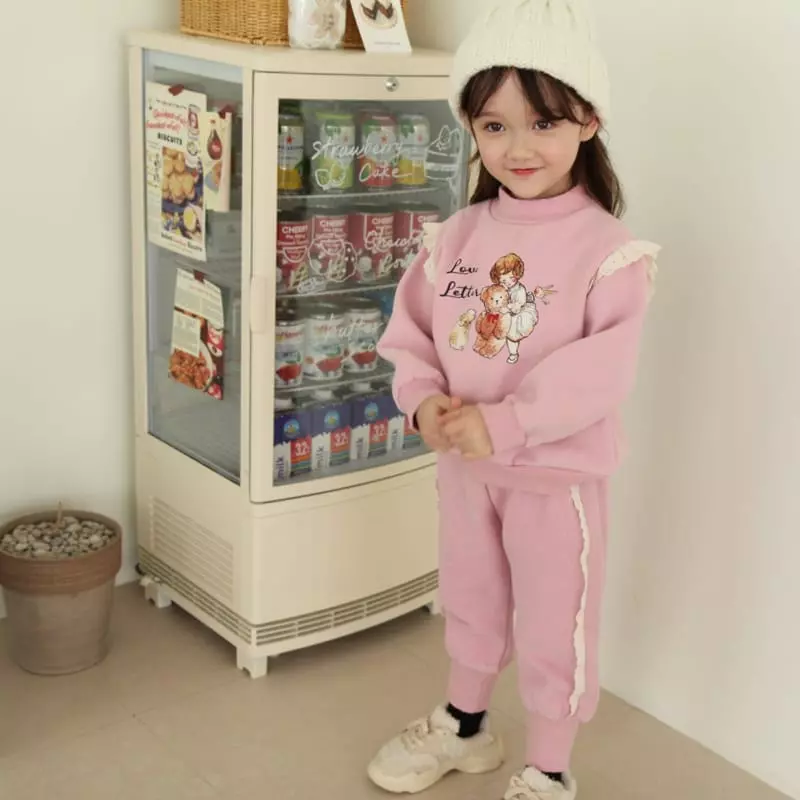 Mori Mori - Korean Children Fashion - #fashionkids - Lover Bear Tee - 6
