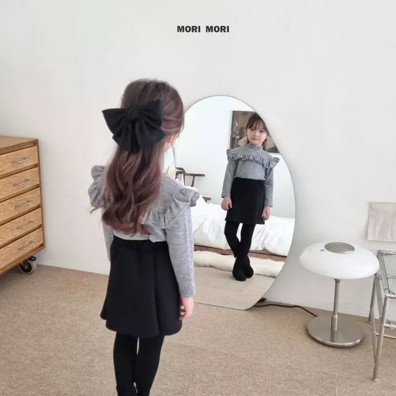 Mori Mori - Korean Children Fashion - #kidsstore - May Half turtleneck Tee - 12