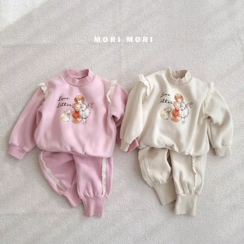 Mori Mori - Korean Children Fashion - #magicofchildhood - Lover Bear Tee - 12