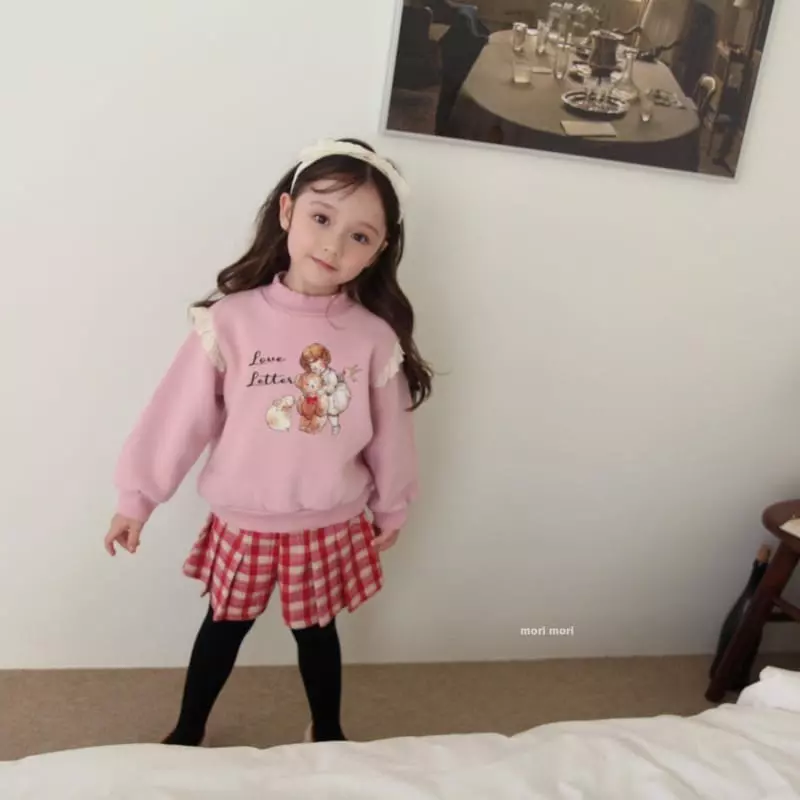 Mori Mori - Korean Children Fashion - #magicofchildhood - Check Skirt Pants - 6