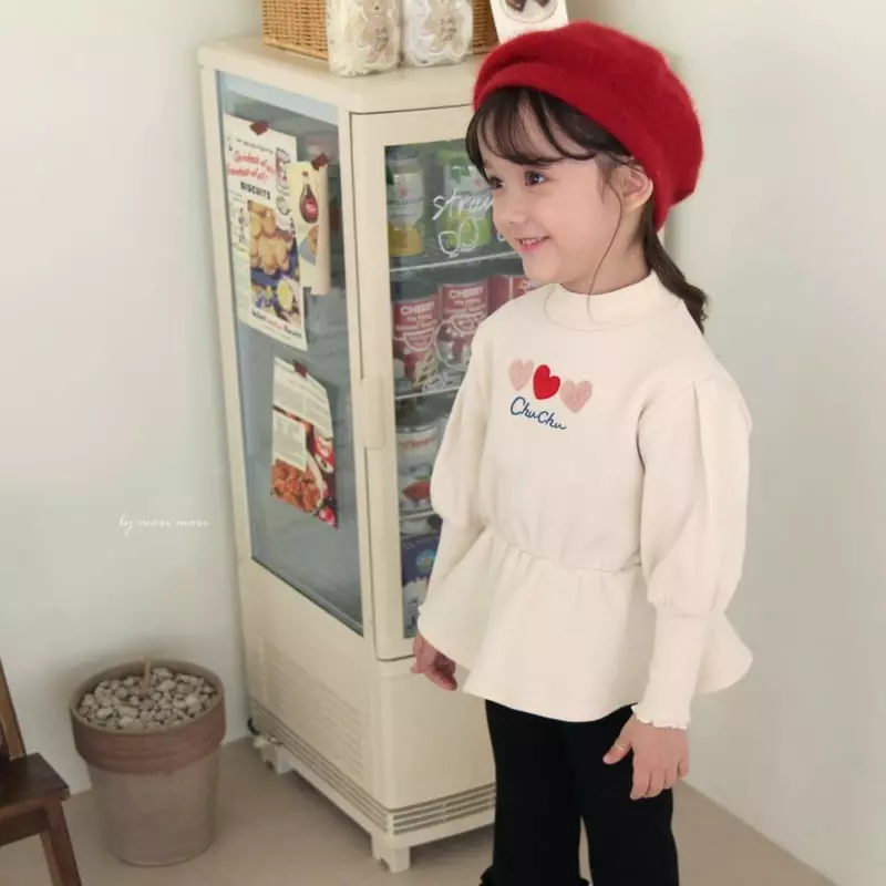 Mori Mori - Korean Children Fashion - #todddlerfashion - Heart Bon Tee