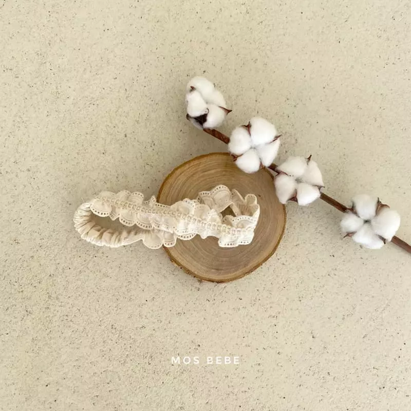 Mos Bebe - Korean Baby Fashion - #babyboutiqueclothing - Lace Hairband - 5