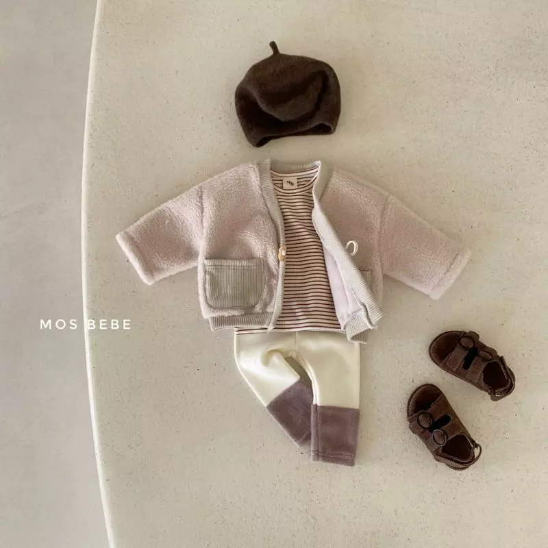 Mos Bebe - Korean Baby Fashion - #babyboutiqueclothing - Bookle Cardigan - 3