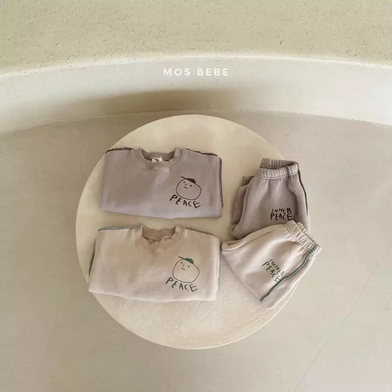 Mos Bebe - Korean Baby Fashion - #babyboutiqueclothing - Piece Top Bottom sEt - 11